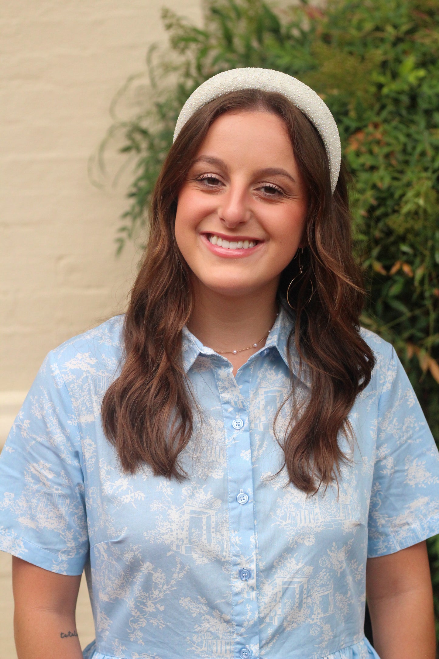 Colette Headband in White