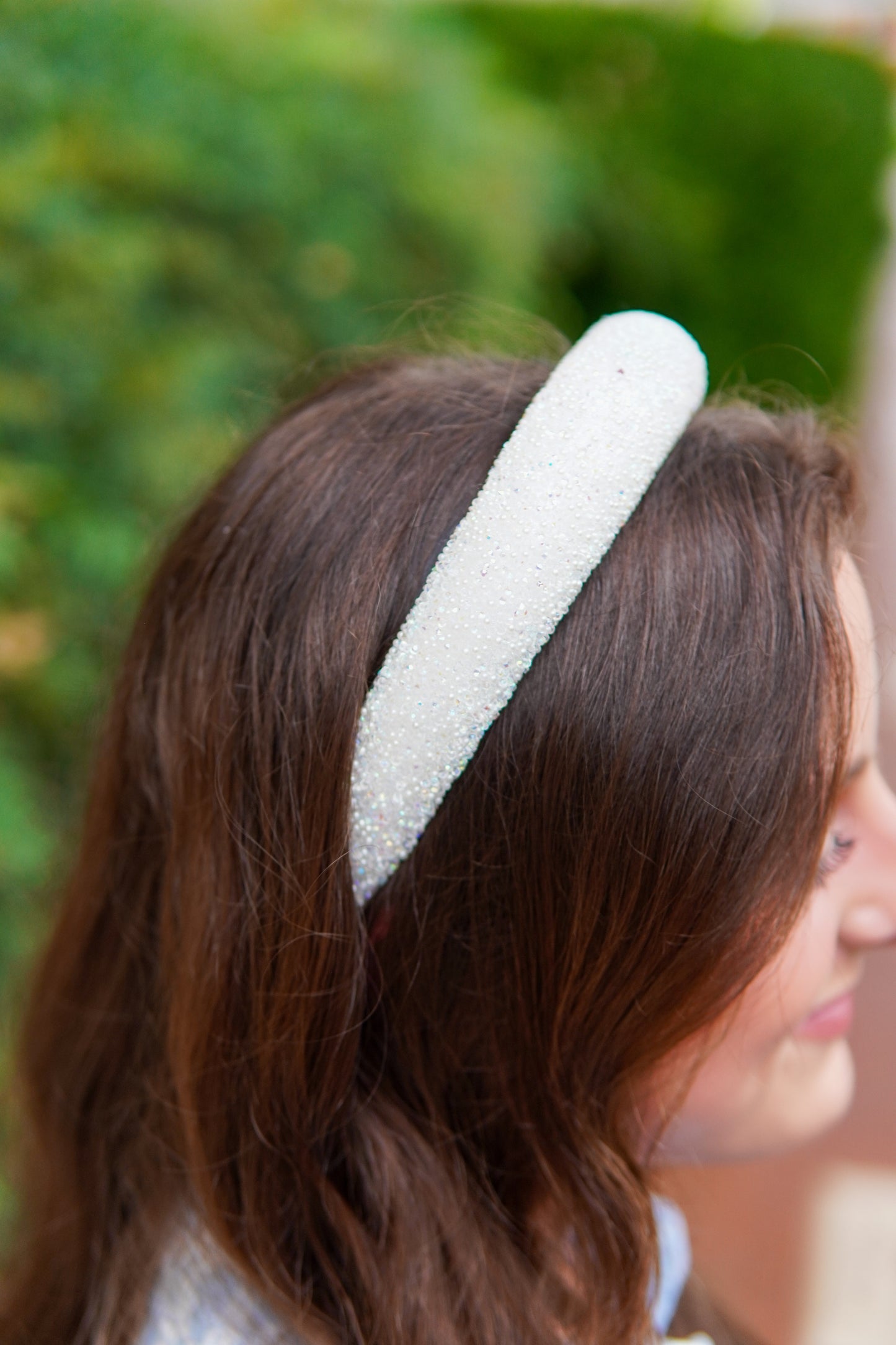 Colette Headband in White