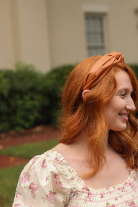 Blair Headband in Caramel